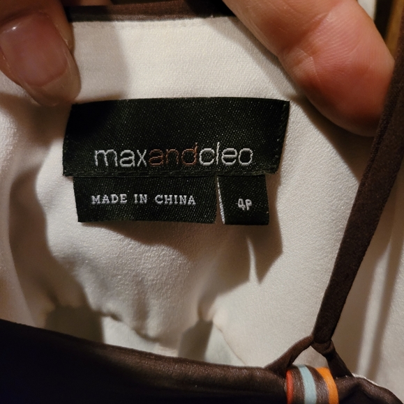 Beautiful dress with zebra print accent - Picture 7 of 10